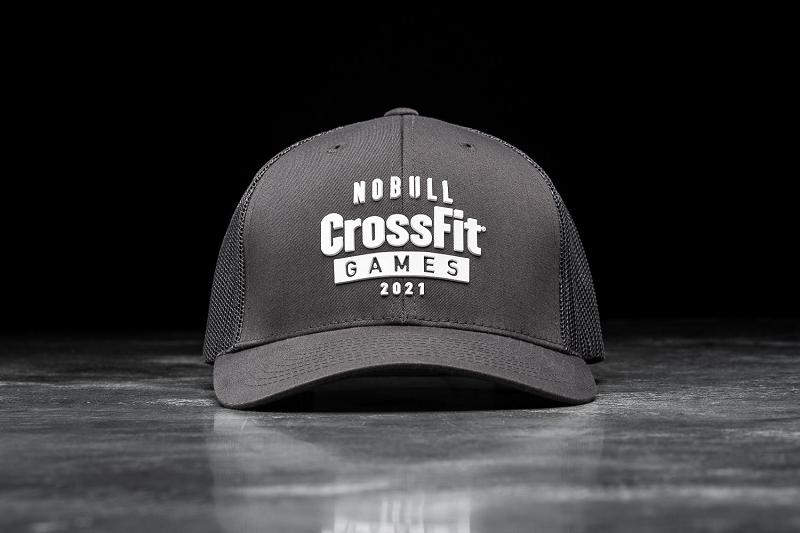 Black Nobull Crossfit Games<Sup>®</Sup> 2021 Curved-Brim Trucker Men's Hats | CA F1622D